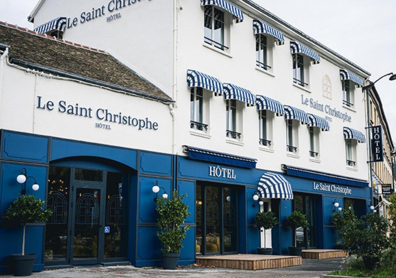 Hotel Saintchristophe Houdan Exterior foto